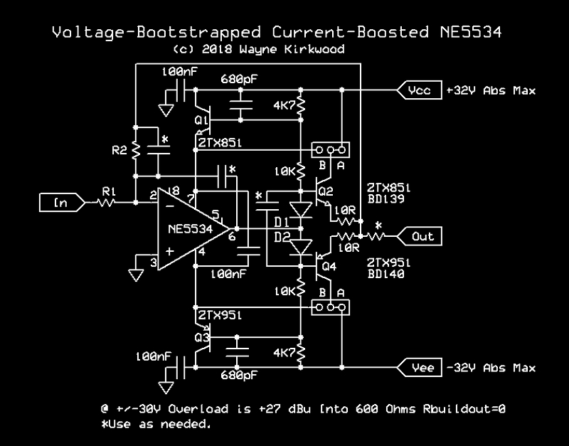 Ne5534p схема предусилителя