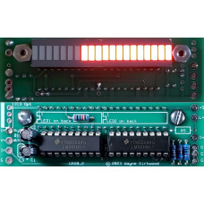 GR20 Gain Reduction Meter - 20 Segment Bar Graph - Linear 2.4V Full Scale - Assembled PCB