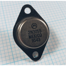Motorola 2N3055 NPN Transistor 60V 15A 115W, TO-3