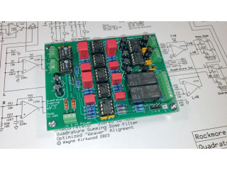 Quadrature "90°" Summing Filter, Assembled and Tested PC Board