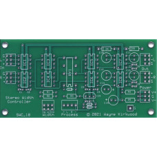 Stereo Width Controller for Mastering and Transfer, Bare PC Board