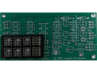 Stereo Width Controller for Mastering and Transfer, Bare PC Board and THAT ICs