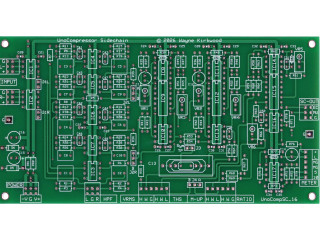 Uno Compressor, "Zero Ripple," Variable RMS, Quadrature Power-Summed Parallel Compressor, Three Board Set