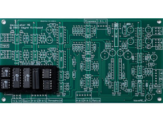 Waveulator Zero Attack Zero Release Limiter and Saturator, Mastering Edition, PC Board and THAT ICs