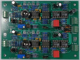 Flat Moving Coil Phono Preamp With Balanced Input and Balanced Output, Assembled and Tested (Original)